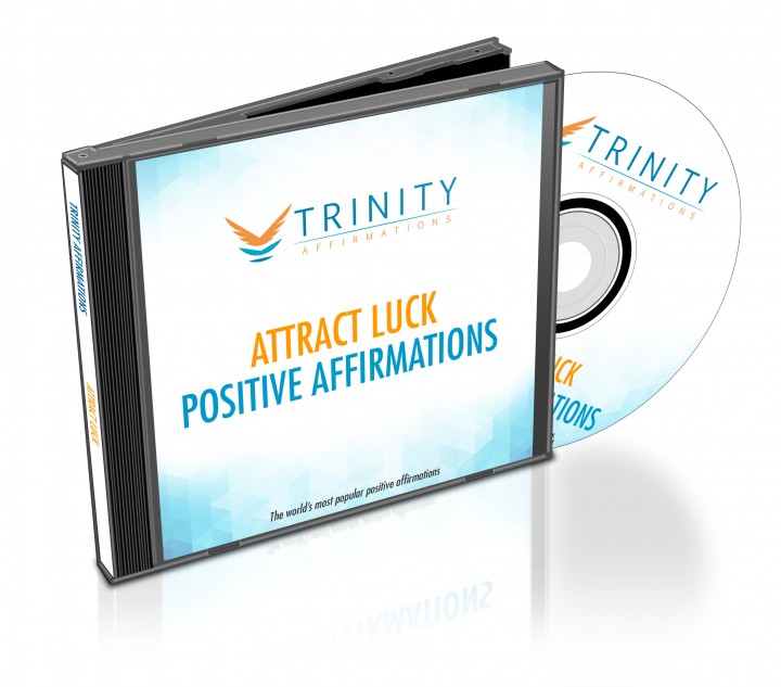 Attract Luck Affirmations CD Album Cover