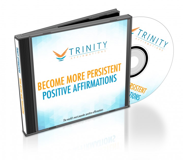 Become More Persistent Affirmations CD Album Cover
