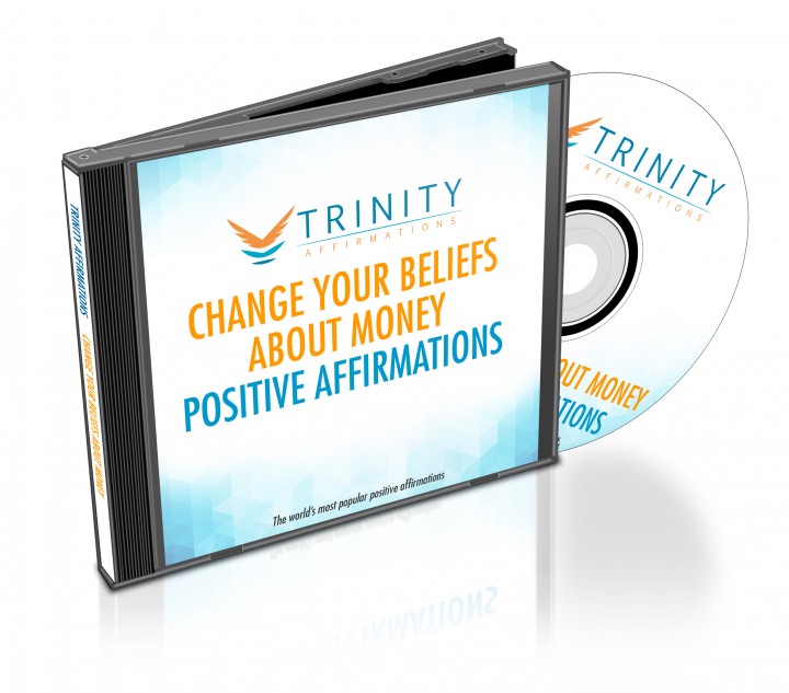 Change Your Beliefs About Money Affirmations CD Album Cover