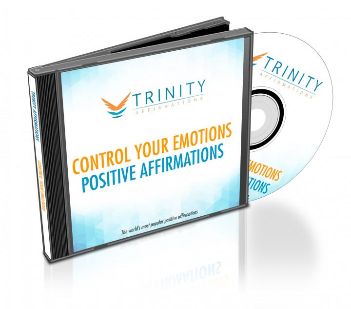 Control Your Emotions Affirmations CD Album Cover