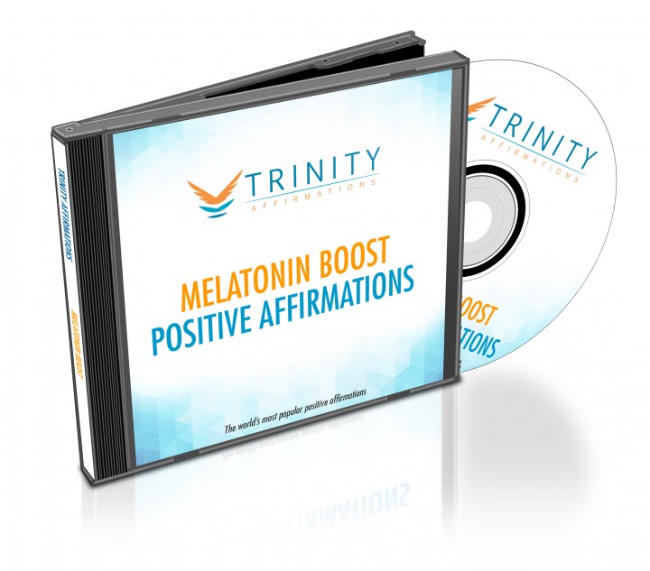 Melatonin Boost Affirmations CD Album Cover