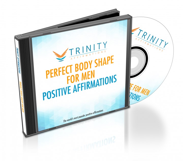 Perfect Body Shape for Men Affirmations CD Album Cover